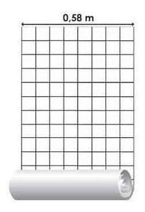 Imagem 5 de 5 de Papel De Parede Adesivo Quadriculado 6552543