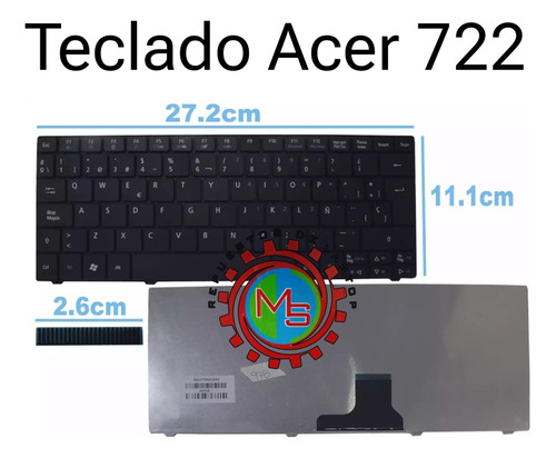 Teclado Acer 722