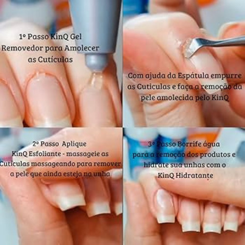 Kit Kinq Removedor De Cuticulas Cutilagem Europeia Cora