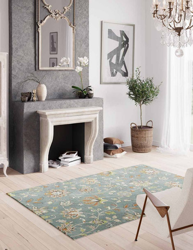 Tapete Decorativo Dib Optimist 120x170 Cm Diseño De La Tela 4511 Azul