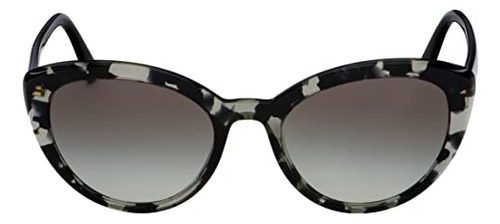 Prada Prda 02vs 5280a7 Havana Gris Plástico Gato-eye 8d5w2