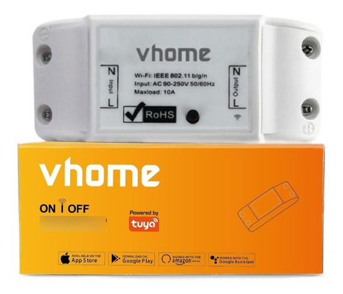 Interruptor Wifi Vhome Smart Life  Alexa Google Vshop