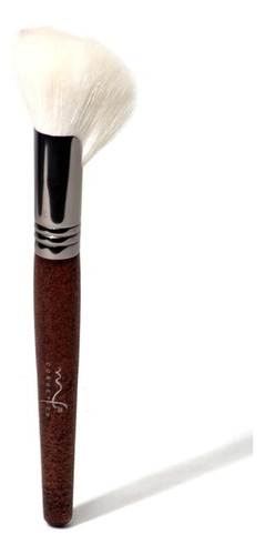 Brocha De Abanico Angular Marifer Brocha Mf Cosmetics Yx1730 Color Marrón