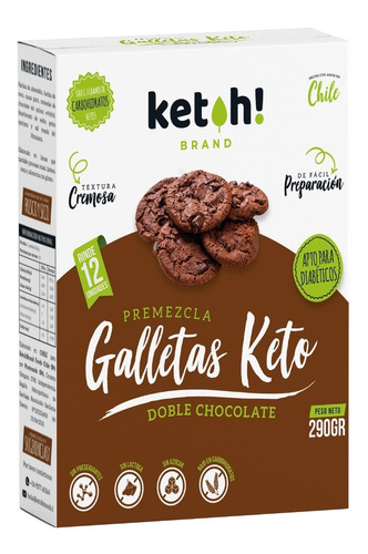 Premezcla Galletas Keto. Cetogénica 290g. Agronewen