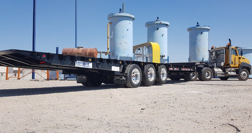 Lowboy Cama Baja Versatil 50t-47 Rampa Hidráulica