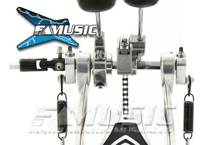 Imagen 3 de 6 de Pedal De Bombo Doble P/ Bateria Tama Hp 200 Ptw Iron Cobra
