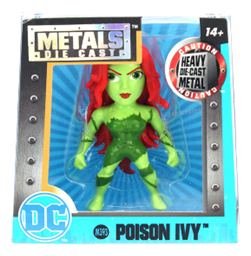 Poison Ivy Figura Metals 6.5 Cm Die Cast Dc Jada Scarletkids