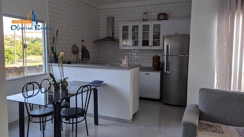 Casa À Venda Por R$240.000 Com Quintal E 2 Quartos No Residencial Arco Íris - Anápolis Go - Ca1666