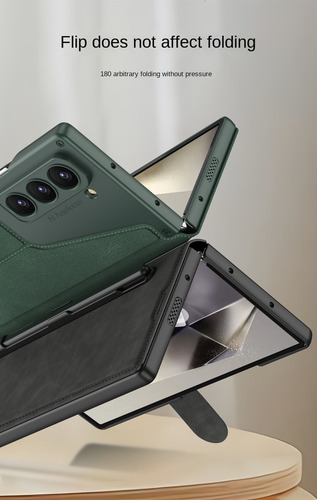 Adecuado Para Samsung Zfold6 Carcasa Película Todo En Uno