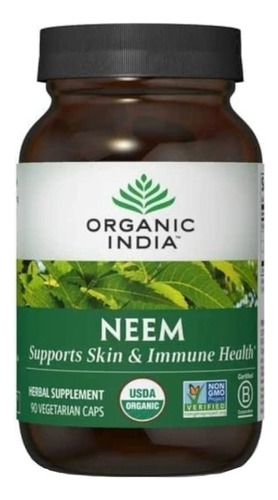 Neem Indú Orgánica 90caps, Organic India,