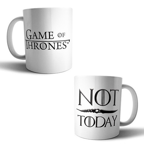 Taza Sublimada Game Of Thrones Hbo Serie Not Today