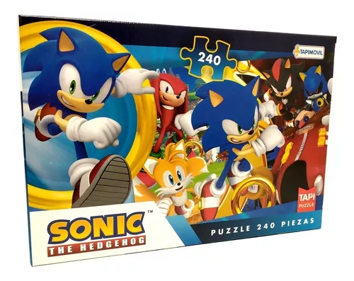 Puzzle Sonic The Hedgehod 240 Piezas Tapimovil Snc01212