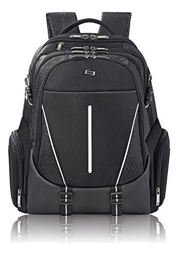 Solo 173  Mochila Para Portatil Hardshell Bolsillos Laterale