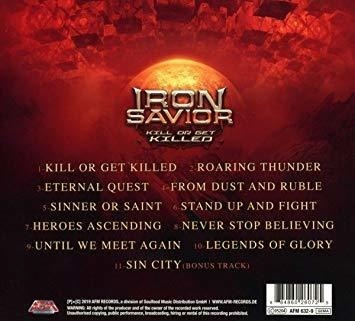 Iron Savior Kill Or Get Killed Usa Import Cd