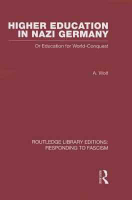 Libro Higher Education In Nazi Germany (rle Responding To...