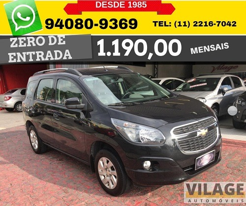 Chevrolet Spin 1.8 Ltz 7l Aut. 2015 2016 Sem Entrada