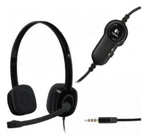 Audífonos Logitech H151 Estereo Headset Con Microfono 