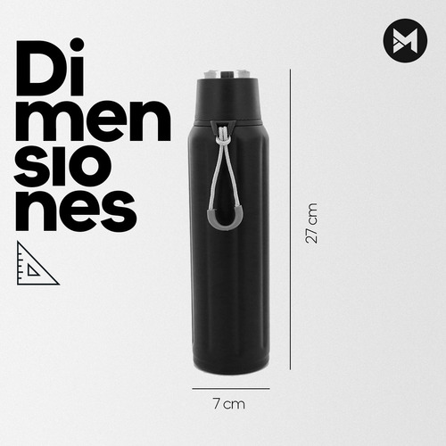 Imagen 6 de 7 de Termo Rosca Discovery 100% Original 750 Ml Acero Inoxidable
