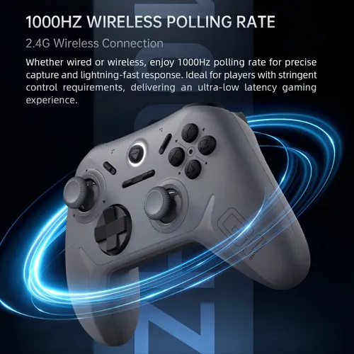 Controle Machenike G1 Sem Fio Hall Effect Pc Switch Celular