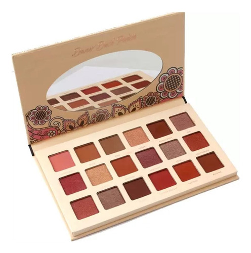 Paleta De Sombras Vivai Desert Dusk Palette 18 Tonos