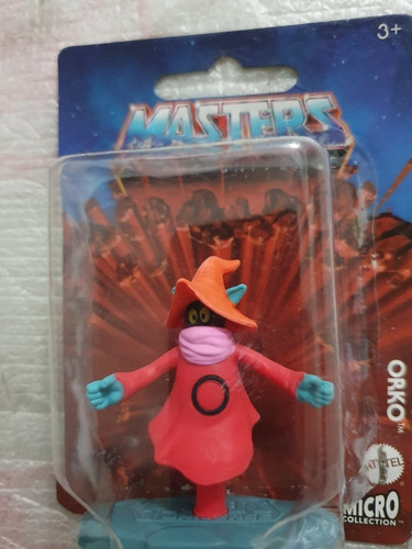 Micro Figuras He-man Skeletor Orko Mer-man, Man-an-ar Mattel