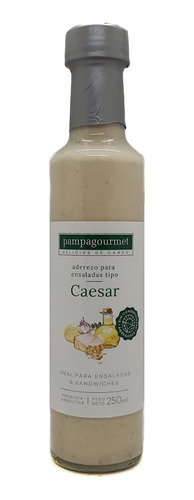 Salsa Caesar 250gr Pampagourmet Sin Tacc