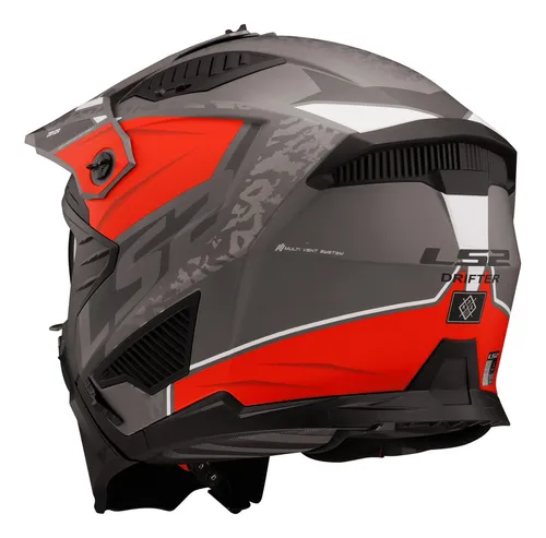 Casco Moto Ls2 Drifter 606 Mentonera Desmontable Ece 2206