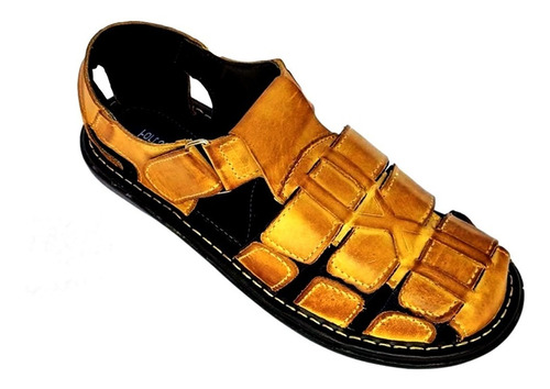 sandalia de couro masculina mercado livre
