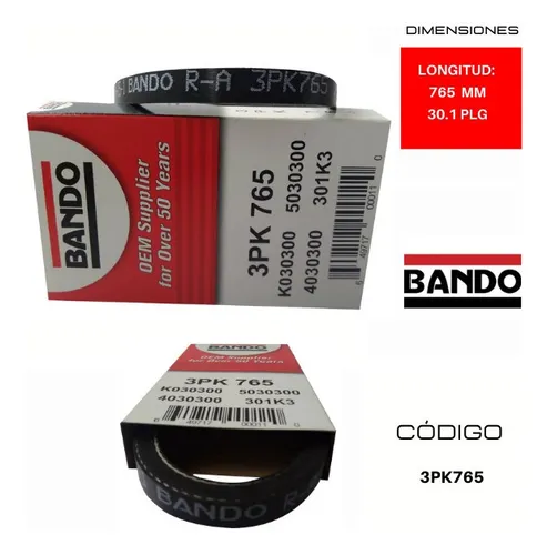 comprar Correa Direccion Hidra Toyota Carina 2.0l 1987-1997