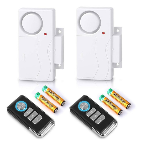 Alarma Wireless Para Puertas Y Ventanas Con Control Nuevos