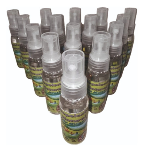 Repelente Natural Para Mosquitos Spray  30 Cc X 15 Unidades