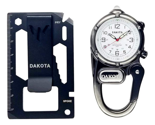 Dakota Mini Clip Mosquetón Microligero Reloj Y Clip De Diner