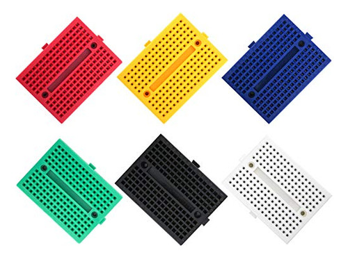 Mini Kit De Placa De Pruebas Elegoo Para Arduino P, 6 Piezas