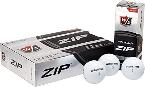 Wilson Staff Zip Pelotas De Golf De 24-ball Paquete