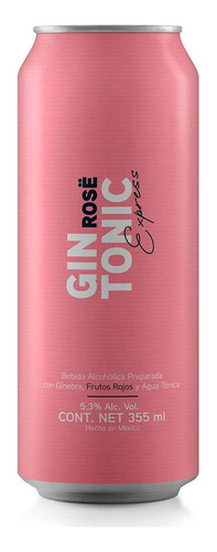 Cooler Tonic Gine Rose 355ml