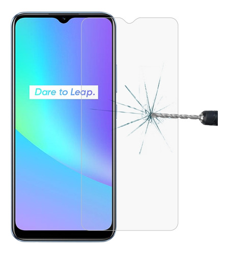 Para Oppo Realme C25 0.26 Mm 9h 2.5d Película Templada