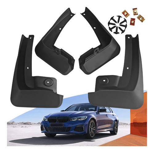 Car Fender Flares Guarda-lamas Splash Guard Mud Flap Para Bm