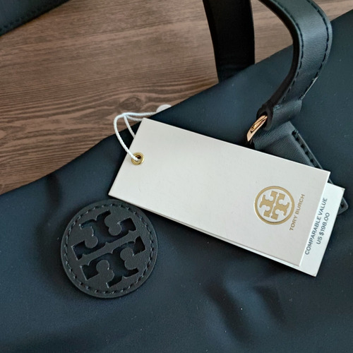 Bolsa Tote Tory Burch Nueva Negra Grande Original | Envío gratis