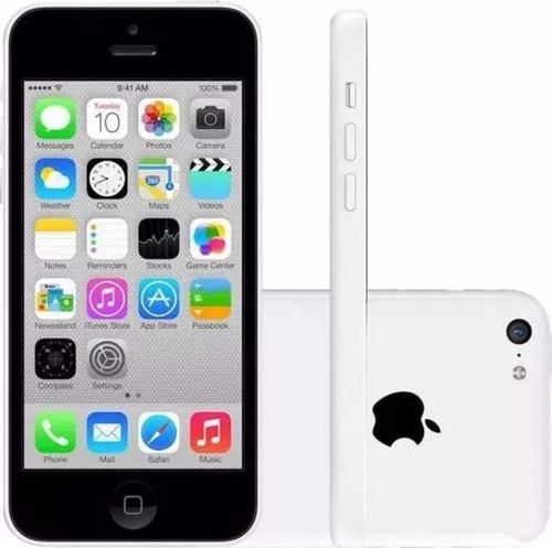 iPhone 5c 8gb 4g Ios 8 Tela 4 Original, Nf + Garantia