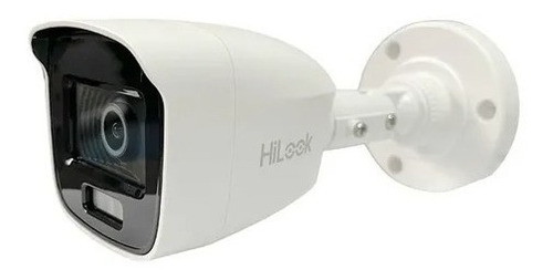 Câmera De Segurança Hilook Bullet 2mp Fhd Thc-b127-p 2.8mm Cor Branco