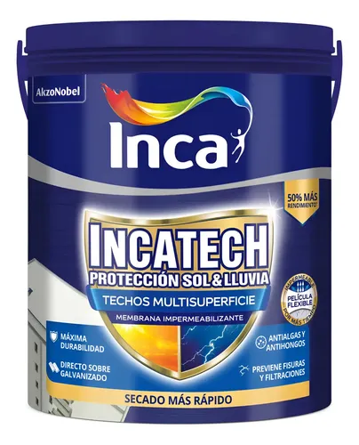 Incatech Incatech Multisuperficie 4.8kg Blanco Satinado | Cuotas sin interés