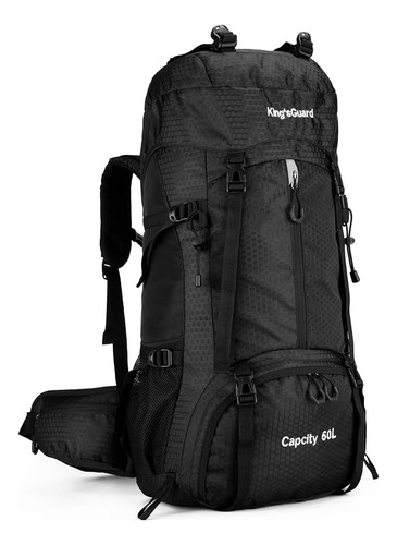 Mochila Senderismo Ligera E Impermeable Kingsguard 60l Con Y