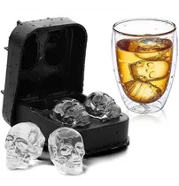 Comprar Cubetera Molde 4 Hielos 3d Silicona Hielo Whisky Té Infusión
