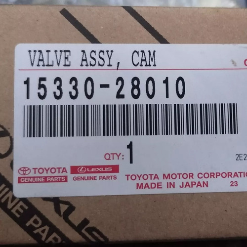 Valvula Vvti-ocv Previa/camry 2.4 Motor 2azfe Original