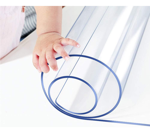 Protector Para Mesa Wadrac Pvc, Transparente 40 X 243cm