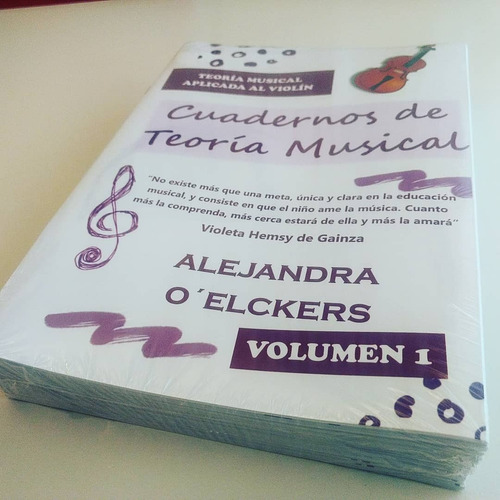 Imagen 4 de 6 de Cuadernos De Teoría Musical Aplicado Al Violín