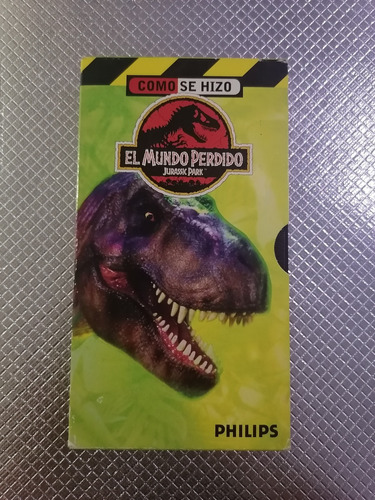 Jurassic Park Mundo Perdido Como Se Hizo Formato Vhs 1997