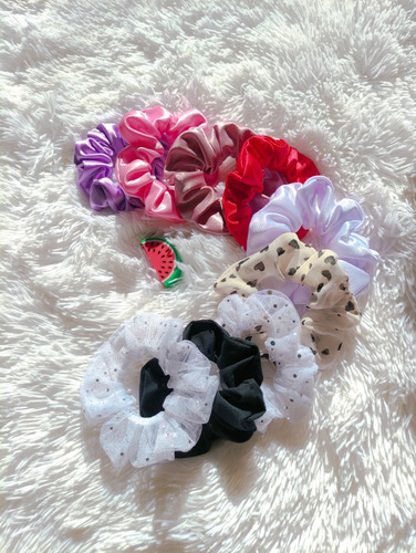 Set De Scrunchies Por Docena | @patillastore