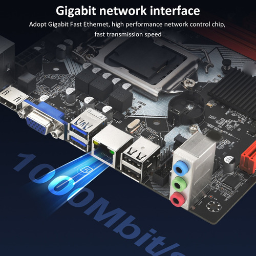 Itx H110 Motor De Placa Base Dual Canal Ddr4 Lga1151 Sata3.0