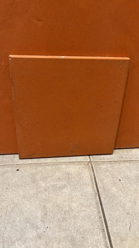 Ceramica Colonial Lisa Rosso Para Patio 20x20 - Lanik Rojo